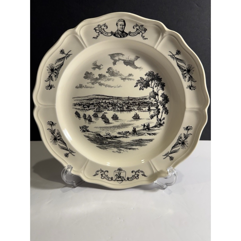 Wedgwood Maryland Bicentennial 1776-1976 Commemorative Plate 10"